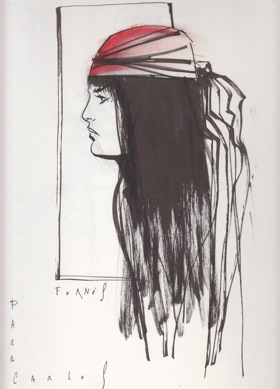 Elektra by Jorge Fornes - Sketch