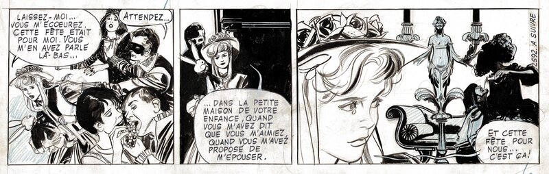 Paul Gillon, Strip N° 2592 . 13 rue de l'Espoir . - Comic Strip