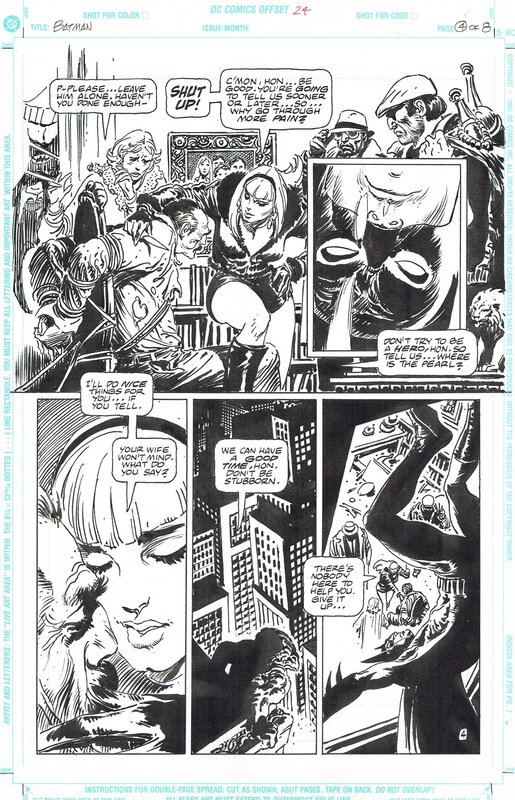 The Hunt Page 4 par Joe Kubert - Planche originale