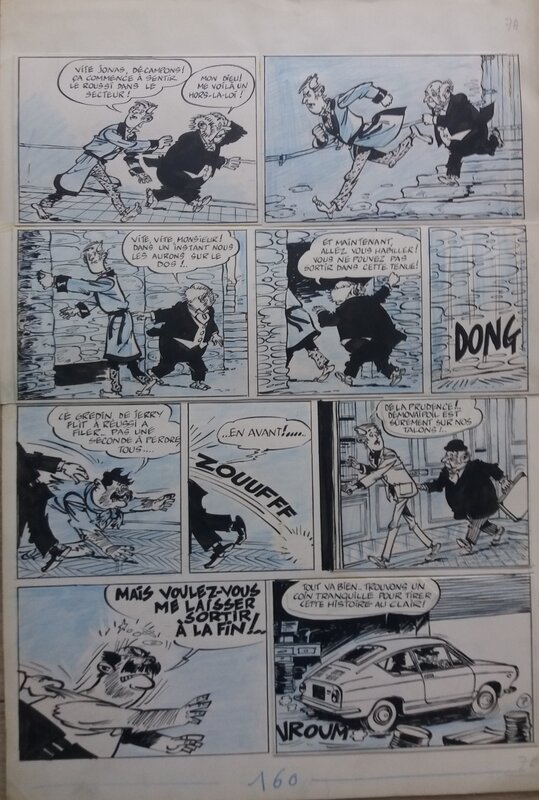 Pierre Tabary, Jerry FLIT contre LADY REDBLACK - Comic Strip