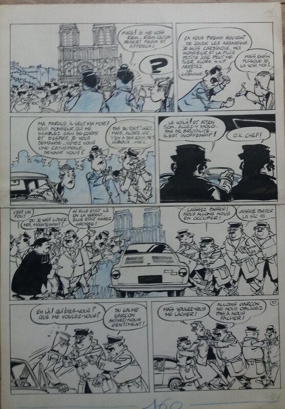 Pierre Tabary, Jerry FLIT contre LADY REDBLACK - Comic Strip