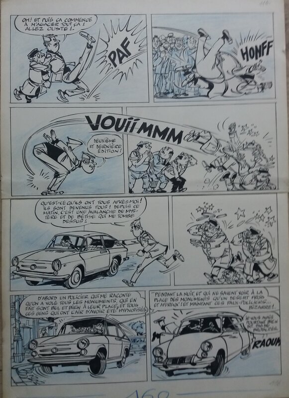 Pierre Tabary, Jerry FLIT contre LADY REDBLACK - Comic Strip