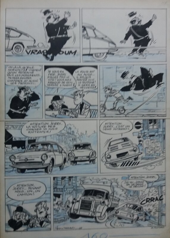 Pierre Tabary, Jerry FLIT contre LADY REDBLACK - Comic Strip