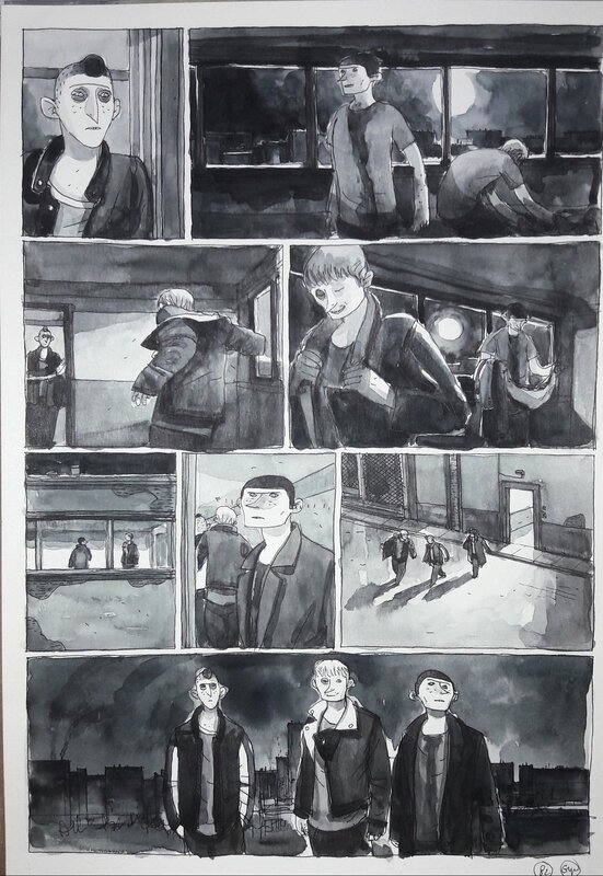 For sale - Gipi - Notes pour une histoire de guerre - Comic Strip