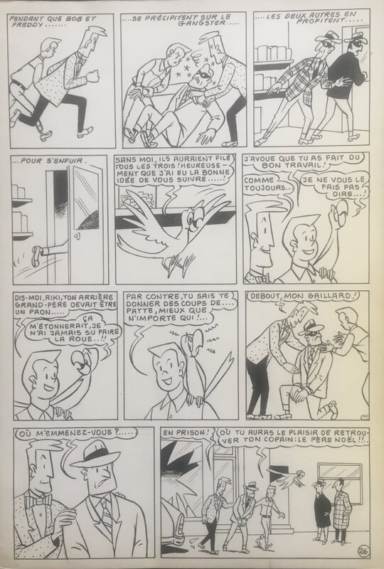 Freddy Risquetout by Henri Fox, Alain Baudry - Comic Strip