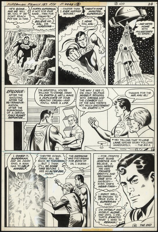 Curt Swan, Jack Abel, Swan & Abel - The Superman Family #187 p. 8 (DC, 1978) - Comic Strip