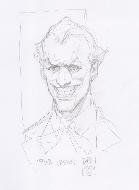 Joker by Alejandro Xermánico - Sketch