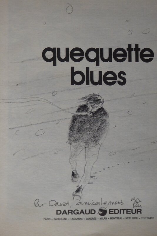 Quequette blues by Baru - Sketch