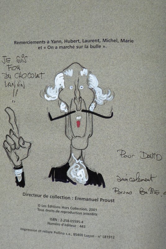 Les faussaires par Bruno Bazile - Dédicace