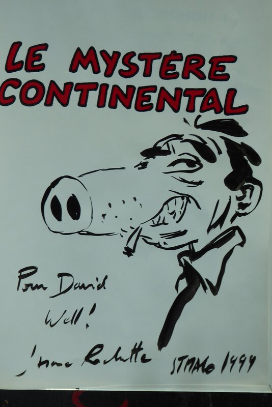 Edmont le cochon by Jean-Marc Rochette - Sketch