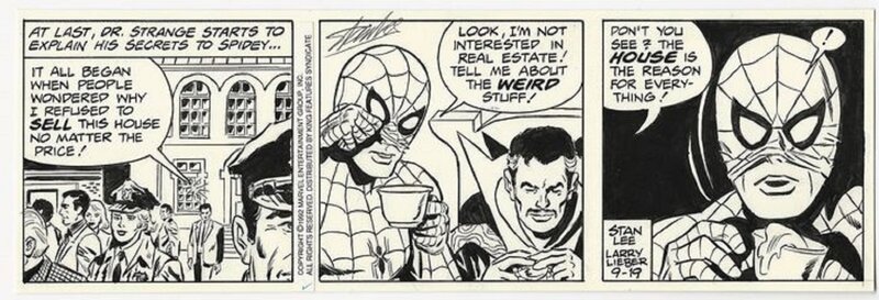 Larry Lieber, Stan Lee, The Amazing Spider-Man #9-19 - Comic Strip