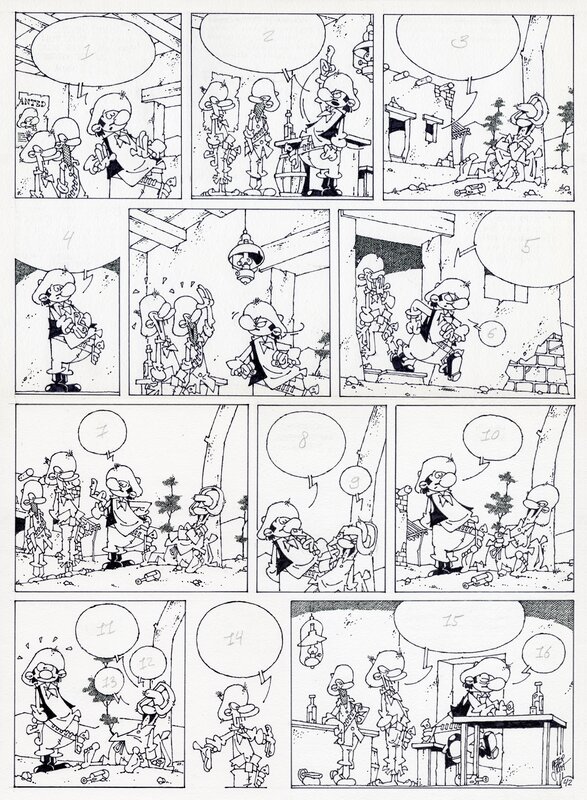 Viva Zapapa ! par Peter de Smet - Planche originale