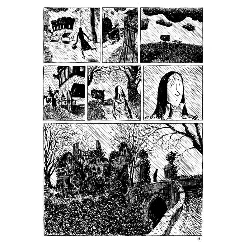 Daniel Casanave -   Romantica T2 p18 - Planche originale