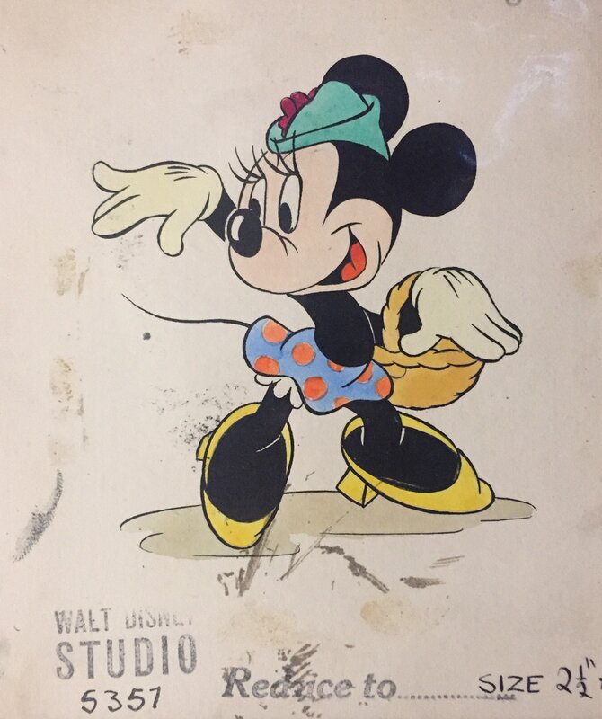 Mickey 1953 par Studios Disney - Illustration originale