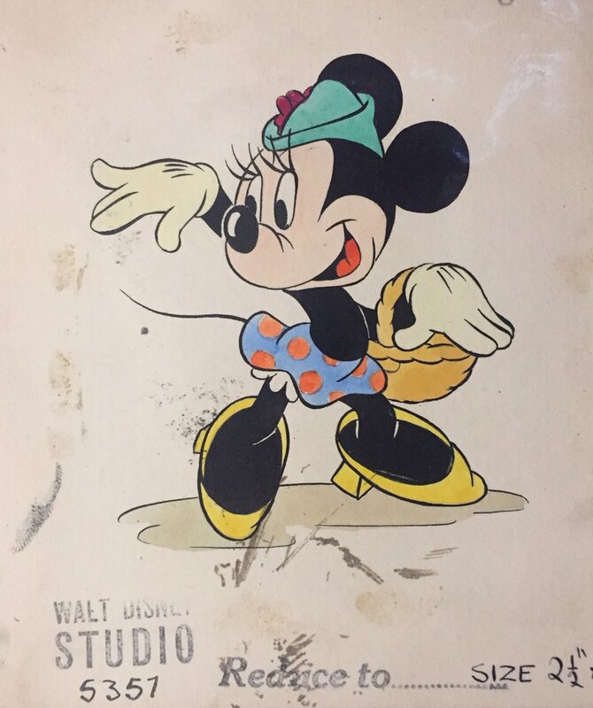 Mickey 1953 par Studios Disney - Illustration originale