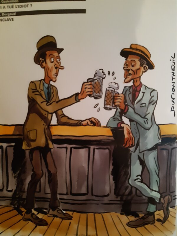 Qui a tué l'idiot ? by Nicolas Dumontheuil - Sketch
