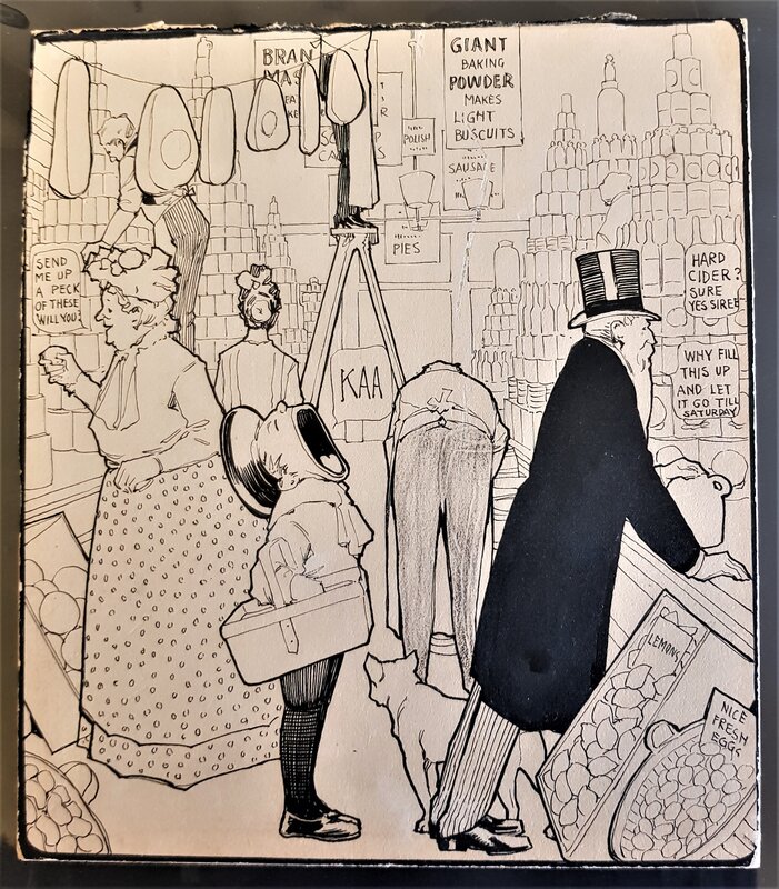 Winsor McCay, Little Sammy Sneeze 1904 - Comic Strip