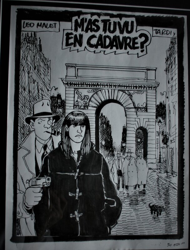 Jacques Tardi, Projet de couverture 