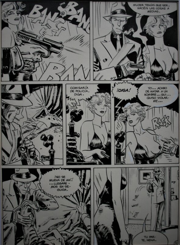 Jordi Bernet, Planche 6 de l'album 