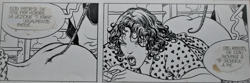 Femme.... par Milo Manara - Planche originale