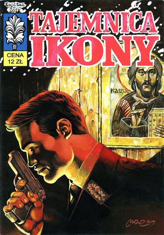 Maciej Mazur, Kapitan Żbik - Tajemnica ikony - Mystery of Icon - Original Cover
