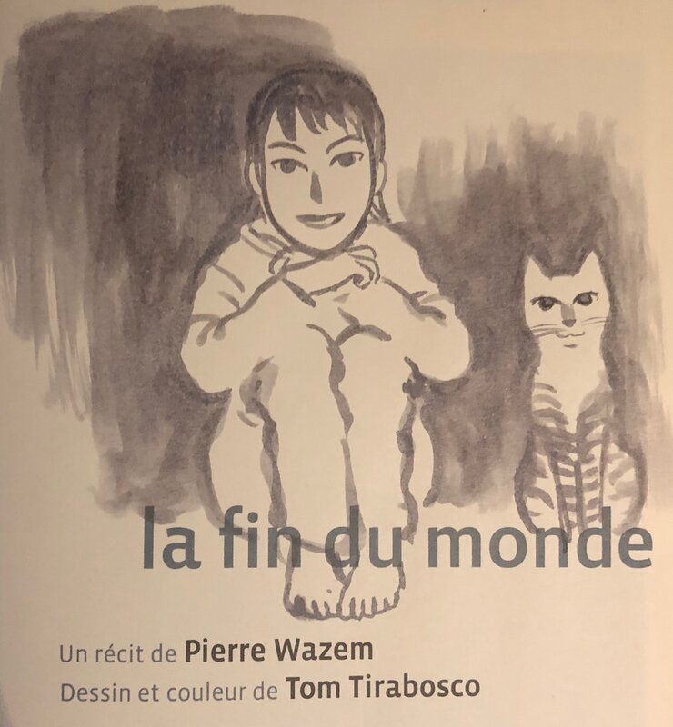 Dédicace de Tirabosco pour 'La Fin du Monde' - Sketch