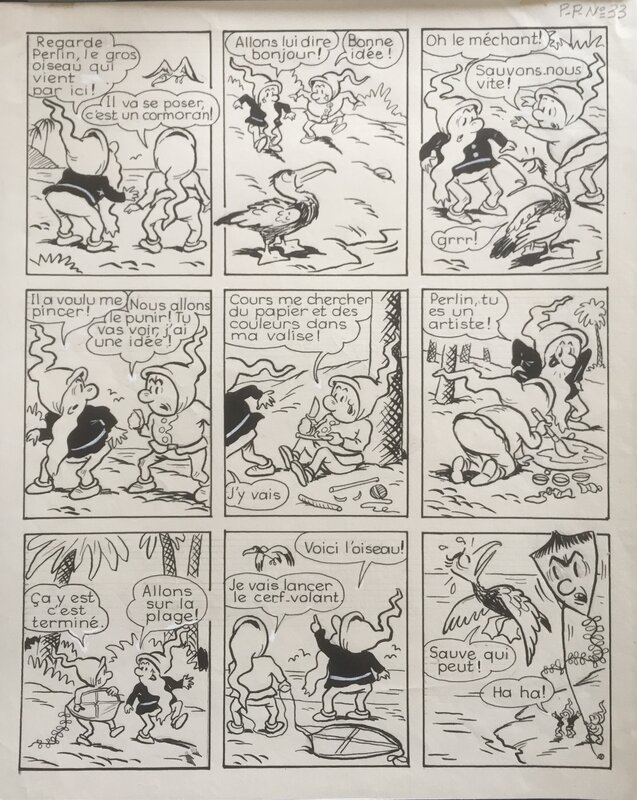 Perlin et Pinpin by M. Gellens - Comic Strip