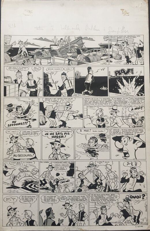 Arthur et Goupillon by Martial - Comic Strip