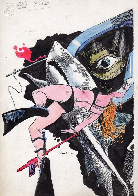 Mario Cubbino, Bliz n° 24 (Universo, 1978) - Couverture originale