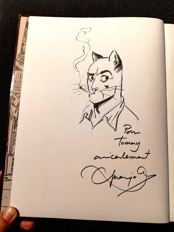 Blacksad by Juanjo Guarnido - Sketch