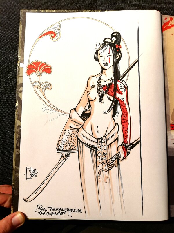 Guerrière Okko by Hub - Sketch