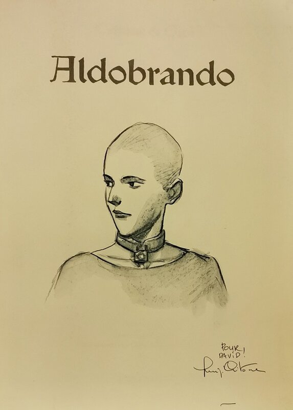 Aldobrando par Luigi Critone - Dédicace