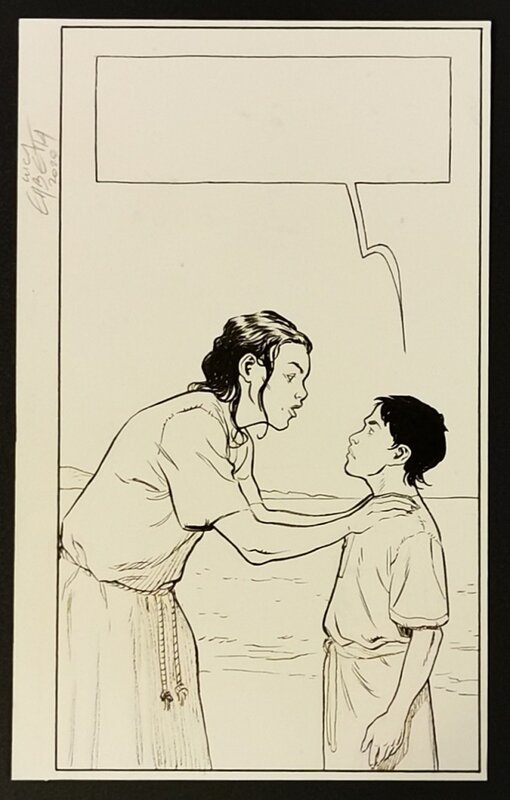 Luca Erbetta, Roma - case originale - Comic Strip
