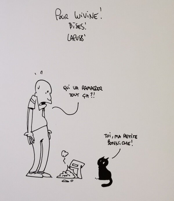 Putain de chat by Lapuss' - Sketch
