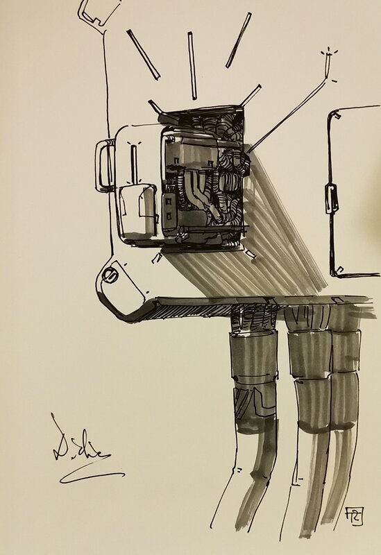 Safari rouge 1 by Thomas Rome, Didier Schmitt - Sketch
