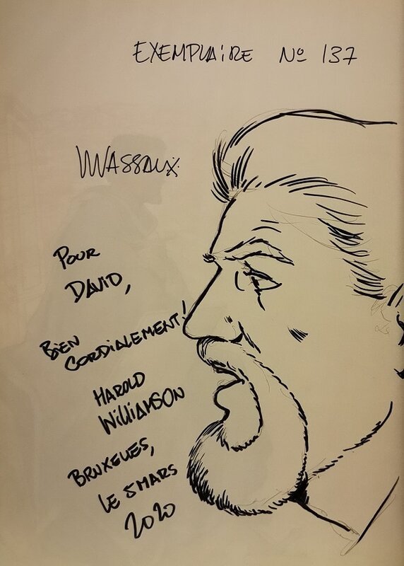 Hiram by Willy Harold Vassaux - Sketch