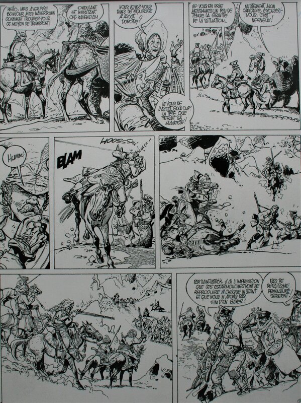 L'attaque du convoi by Franz - Comic Strip