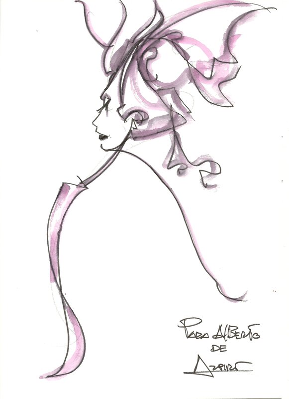 Lorna by Azpiri - Sketch
