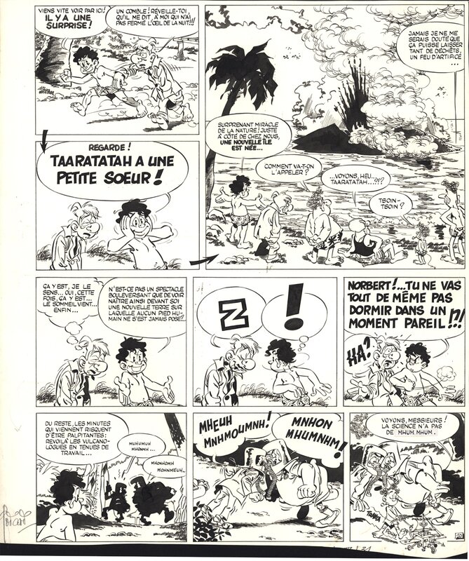 For sale - Godard : Norbert et Kari, Le Souffle de l'Enfer planche 10 - Comic Strip