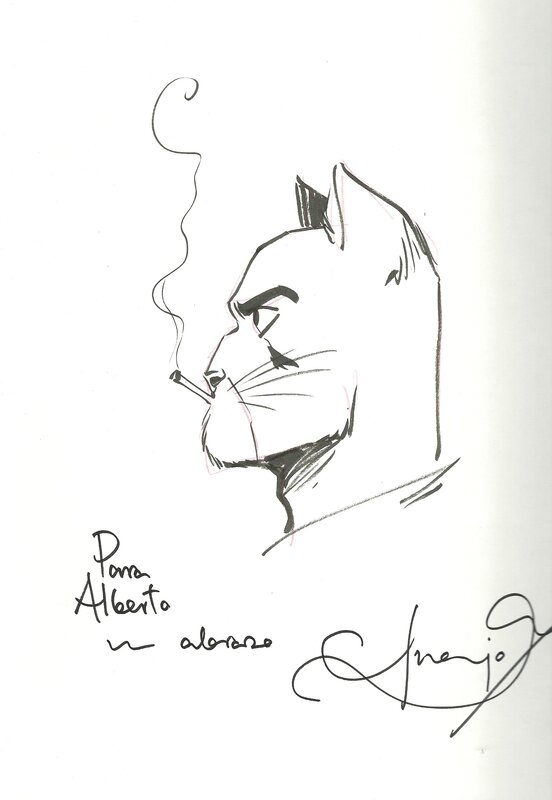 Blacksad par Juanjo Guarnido - Dédicace