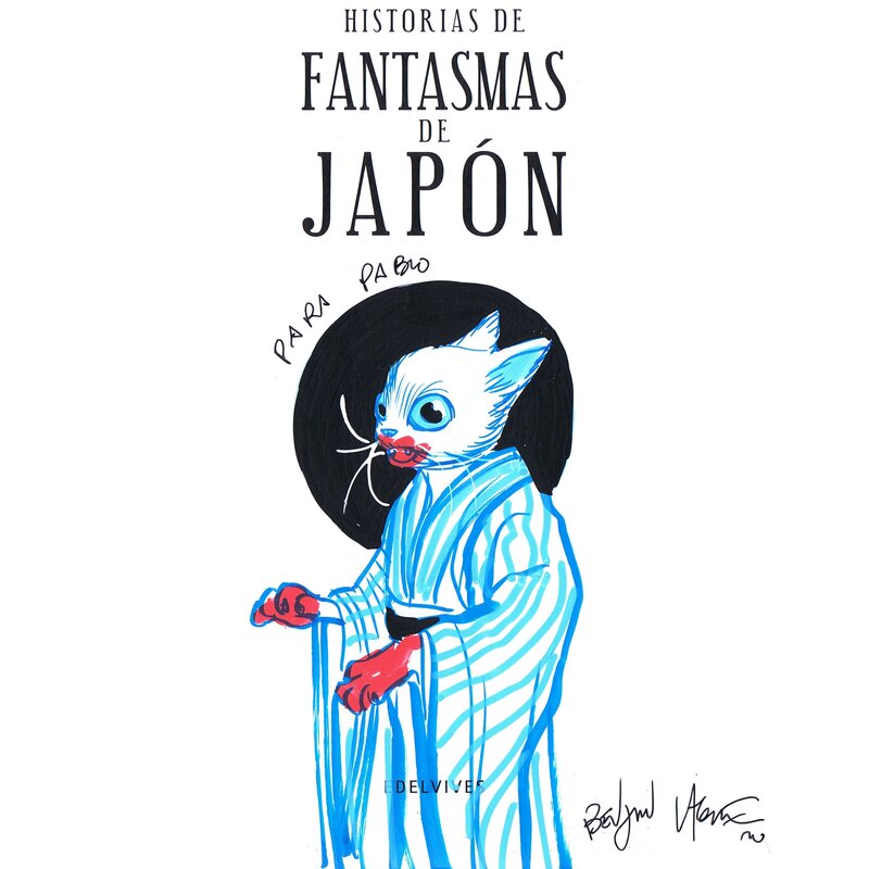 Benjamin Lacombe, Histoires de fantômes du Japon - Dédicace