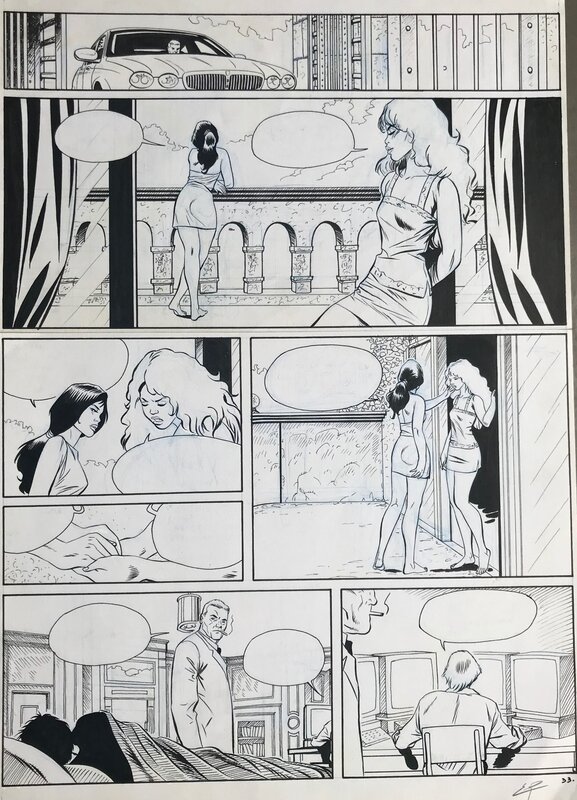 Éric Godeau, Judith volume 1 pl 33 - Planche originale