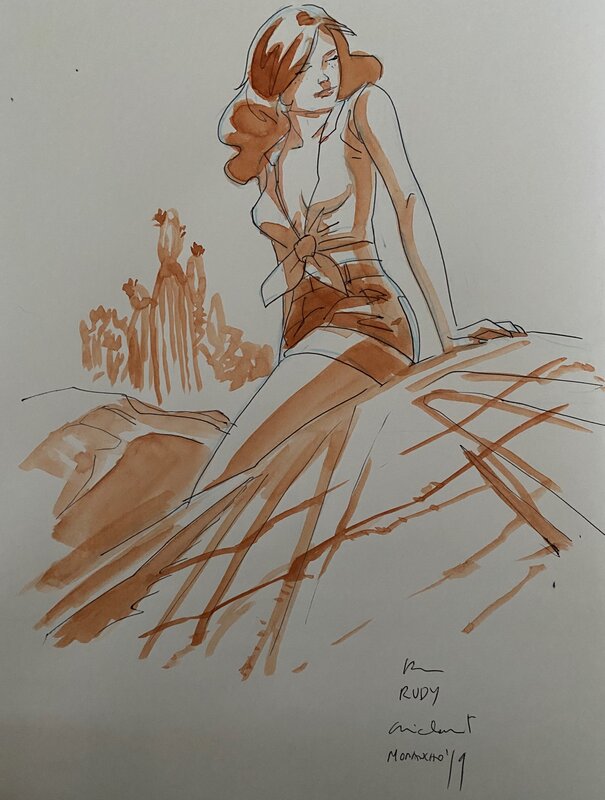 Morancho -  Dédicace - Sketch