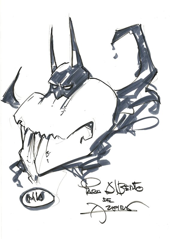 Bat-Mot by Azpiri - Sketch