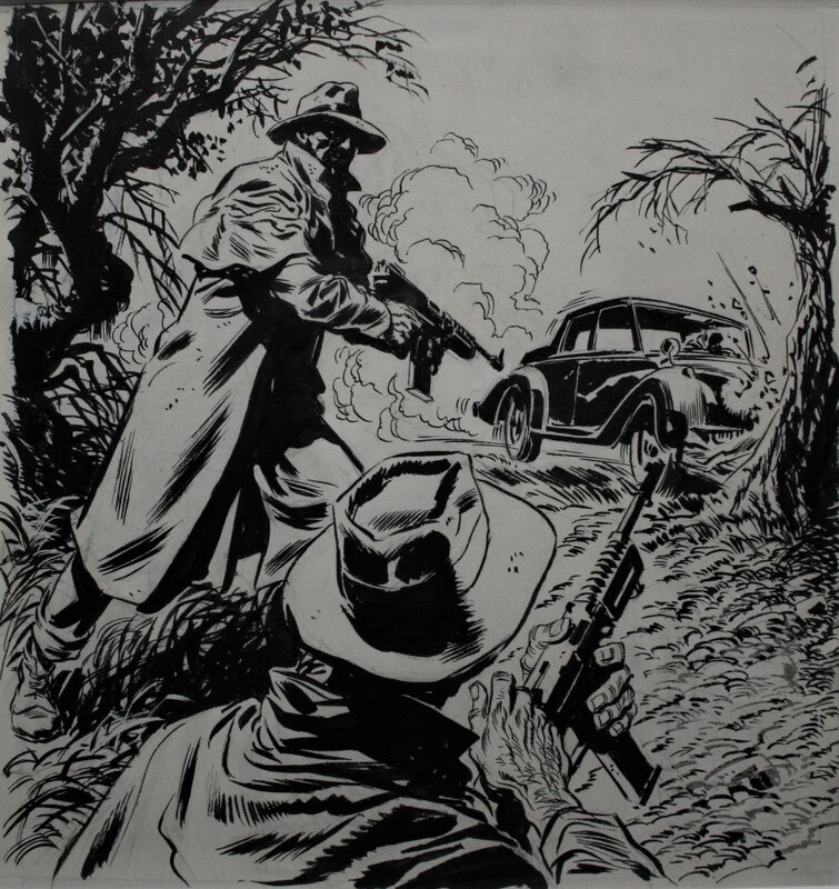 Jordi Bernet, José Larraz, Le gang des vampires - Original Cover