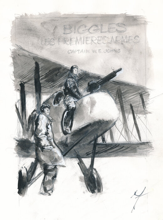 René Follet | 2001 | Biggles - Œuvre originale