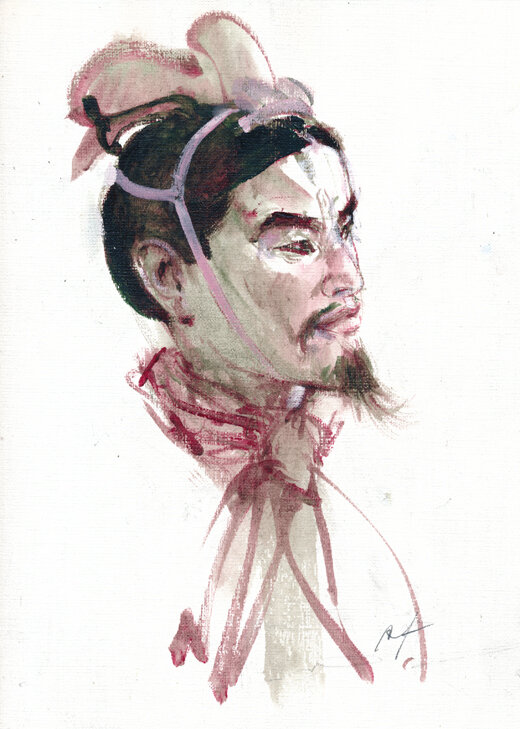 René Follet | 1992-1993 | Qin, de onsterfelijke keizer / Qin, l'empereur immortel - Original art