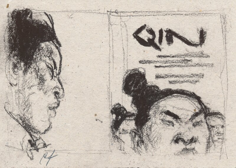René Follet | 1992-1993 | Qin, de onsterfelijke keizer / Qin, l'empereur immortel - Original art