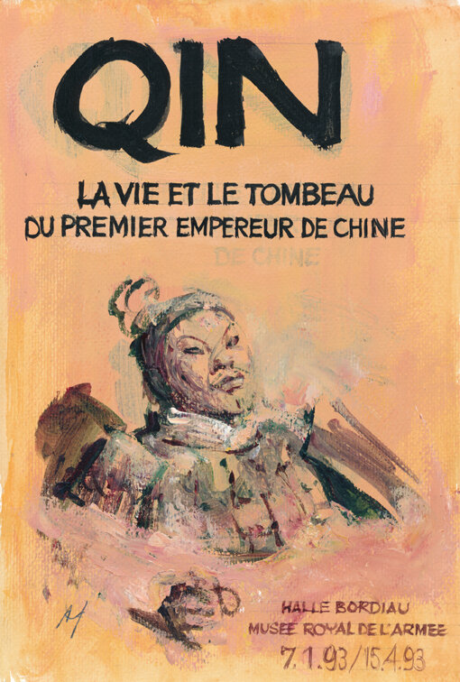 René Follet | 1992-1993 | Qin, de onsterfelijke keizer / Qin, l'empereur immortel - Œuvre originale