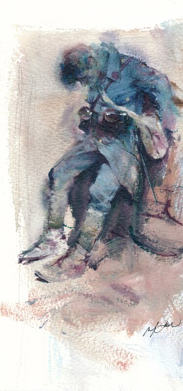 René Follet | 2000 (ca) | Soldat - Original art